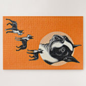 Boston Terrier Puzzle (Horizontal)
