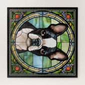 Boston Terrier Puzzle (Horizontal)