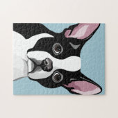 Boston Terrier Puzzle (Horizontal)