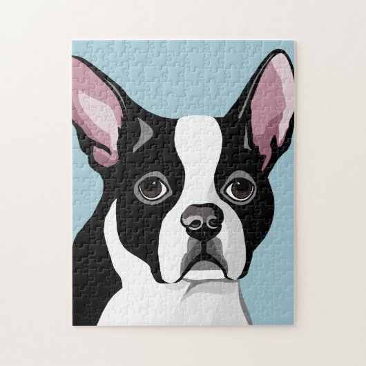 Boston Terrier Puzzle (Vertikal)