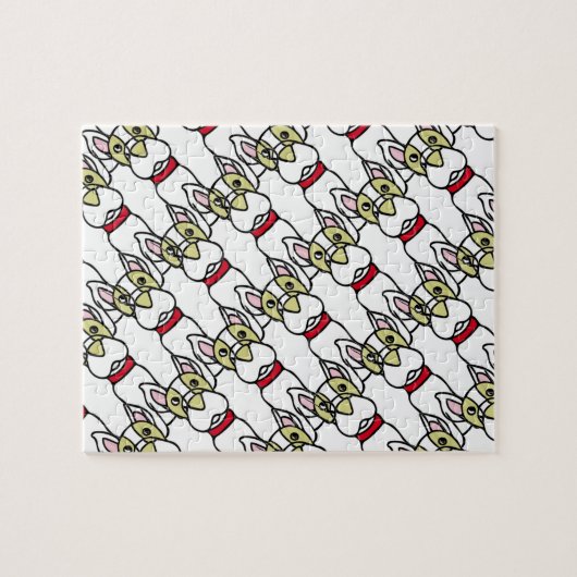 Boston Terrier Puzzle (Horizontal)
