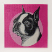 Boston Terrier Puzzle (Vertikal)