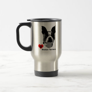 Boston-Terrier-Reise-Tasse Reisebecher