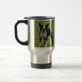 Boston Terrier Reisebecher (Links)