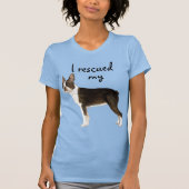Boston Terrier Rescue T - Shirt (Vorderseite)