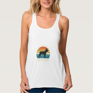 Boston Terrier Retro Hundeliebhaber Grafik_1 Tank Top