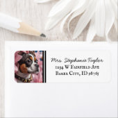 Boston Terrier Return Address Label (Insitu)