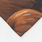 Boston Terrier Riding Motorrad Halloween Beängstig Fleecedecke (Ecke)