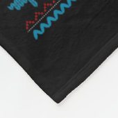 Boston Terrier Santa Xmas Tree Lights Bostie Ugly Fleecedecke (Ecke)