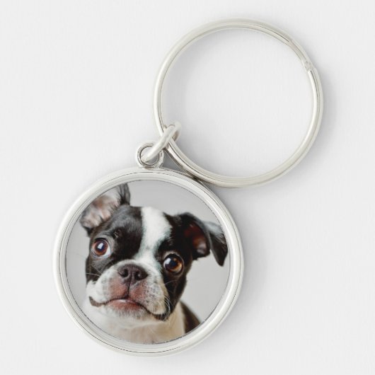 Boston Terrier Schlüsselanhänger (Vorne)