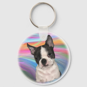 Boston Terrier Schlüsselanhänger