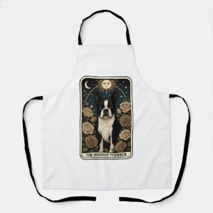 Boston-Terrier Schürze