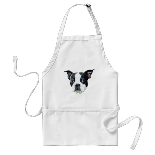 Boston Terrier Schürze (Vorne)