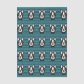 Boston Terrier Seidenpapier (Vorderseite)