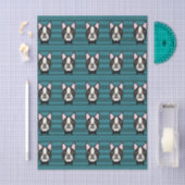 Boston Terrier Seidenpapier (Handwerk)