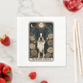 Boston Terrier Serviette (Beispiel)
