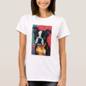 Boston Terrier Shirt (Vorderseite)