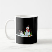 Boston Terrier Snowman Christmas Tree Xmas Womens Kaffeetasse (Links)