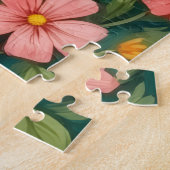 Boston Terrier Spring Botanical Garden Dog Puzzle (Seite)
