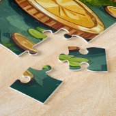 Boston Terrier St Patrick’s Day Funny Lucky Dog Puzzle (Seite)