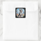 Boston Terrier Sticker (Tasche)