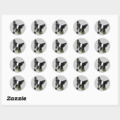 Boston Terrier Sticker (Blatt)