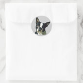Boston Terrier Sticker (Tasche)