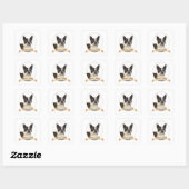 Boston Terrier Stickers (Blatt)