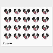 Boston Terrier Stickers (Blatt)