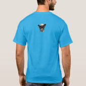 Boston Terrier Super Hero T - Shirt (Rückseite)