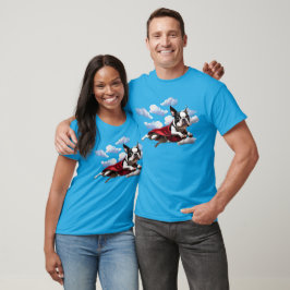 Boston Terrier Super Hero T - Shirt