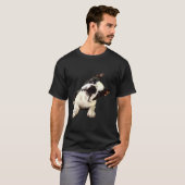 Boston Terrier Super Niedlich Dog T-Shirt (Vorne ganz)