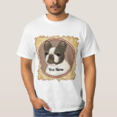 Boston Terrier T-Shirt (Vorderseite)