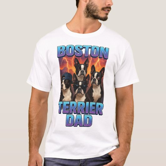 Boston Terrier T-Shirt (Vorderseite)
