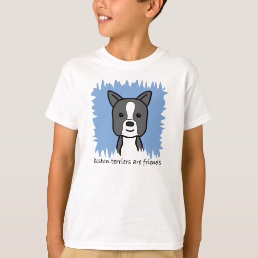 Boston Terrier T-Shirt (Vorderseite)