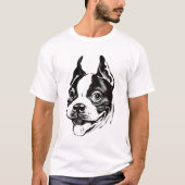 Boston-Terrier-T - Shirt (Vorderseite)