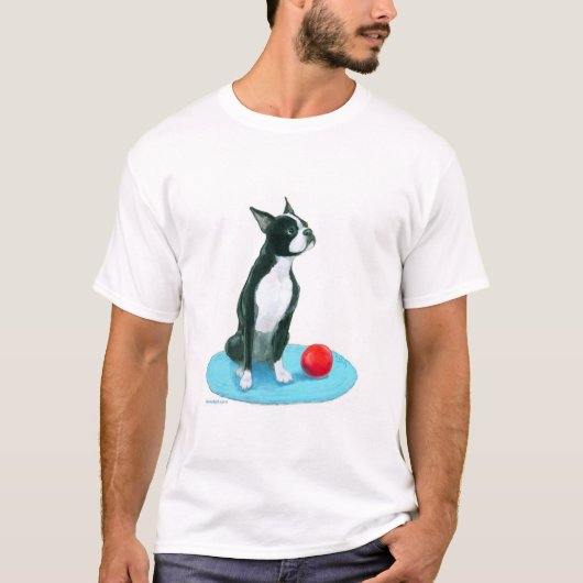 Boston Terrier T-Shirt (Vorderseite)
