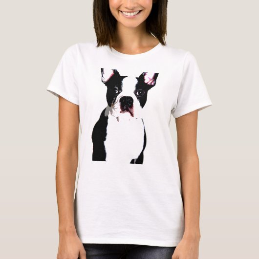 Boston Terrier T-Shirt (Vorderseite)