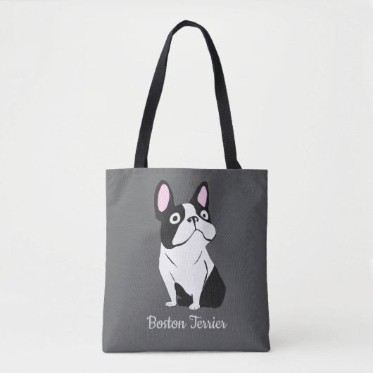 Boston Terrier Tasche (Vorderseite)
