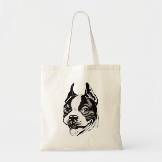 Boston-Terrier-Taschen-Tasche Tragetasche (Vorne)