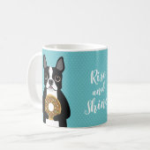Boston Terrier Tasse (Vorderseite Links)