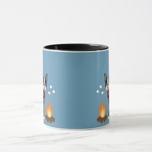Boston Terrier Tasse (Zentrum)