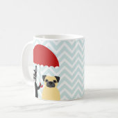 Boston Terrier Tasse (Vorderseite Links)