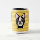 Boston Terrier Tasse (Zentrum)