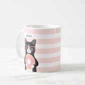 Boston Terrier Tasse (Vorderseite Links)