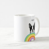 Boston Terrier Tasse (VorderseiteRechts)
