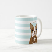Boston Terrier Tasse (VorderseiteRechts)