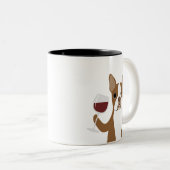 Boston Terrier Tasse (VorderseiteRechts)