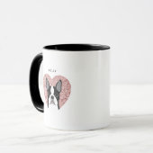 Boston Terrier Tasse (Vorderseite Links)