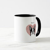 Boston Terrier Tasse (VorderseiteRechts)